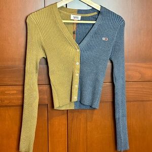 Tommy  Jeans Fitted Colorblock Cardigan